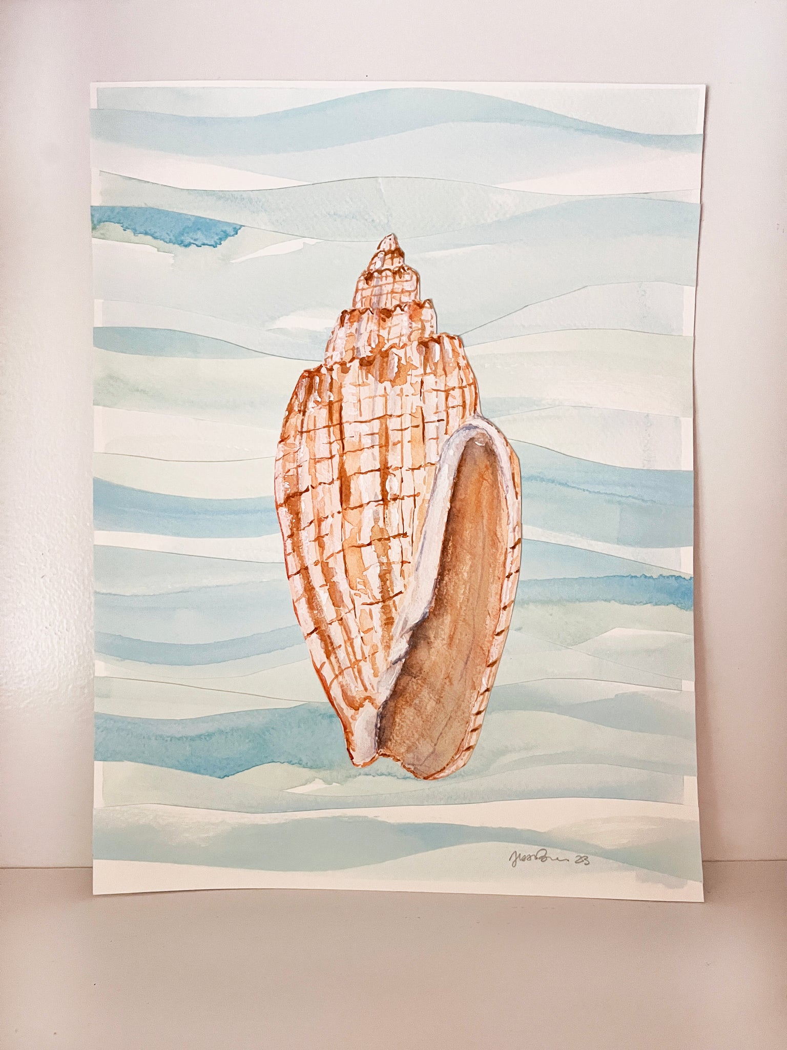 Layered Shell Painting