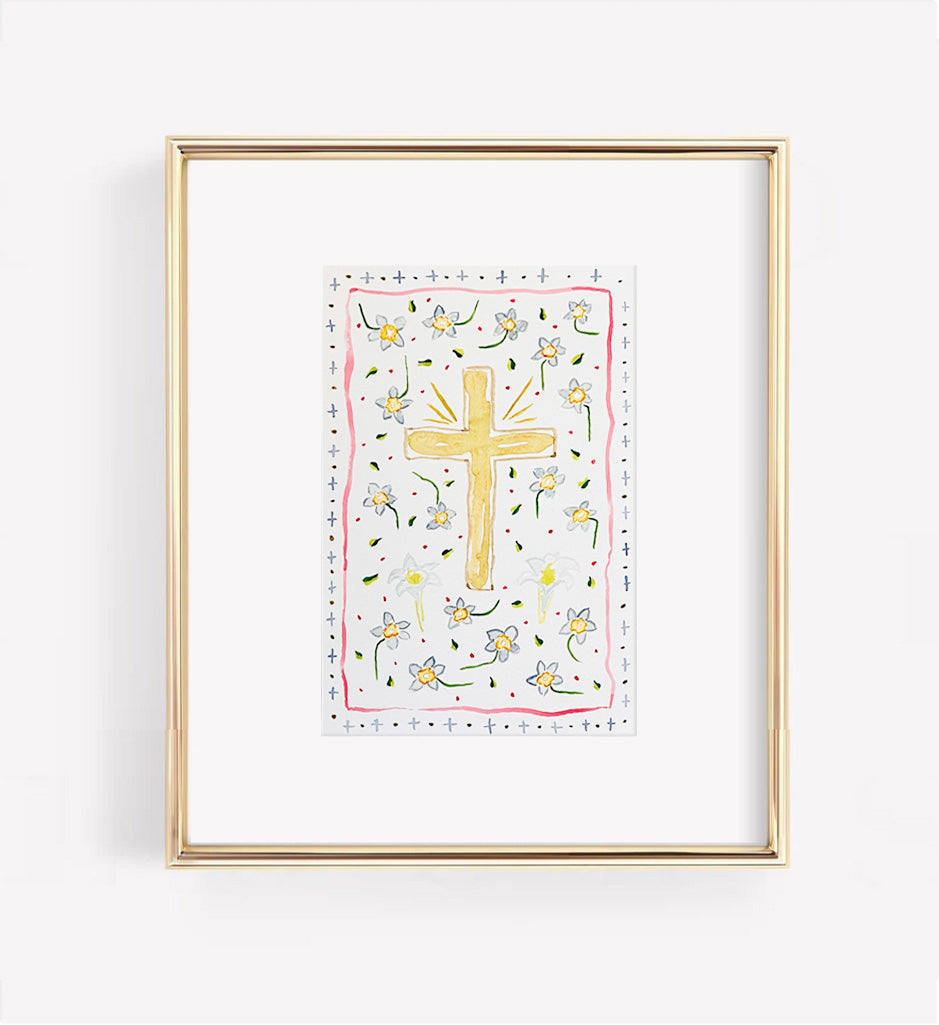 Floral Cross II